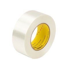 Scotch® Filament Tape 893, Clear, 24 mm x 55 m, 6 mil, 36 rolls per case
