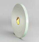 3M™ Double Coated Urethane Foam Tape 4008, Off White, 15 in x 36 yd, 125
mil, 1 roll per case