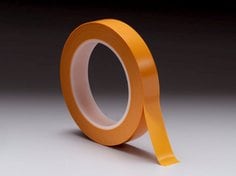 Scotch® High Temperature Fine Line Tape 4735, Orange, 1 in x 36 yd,
36/Case
