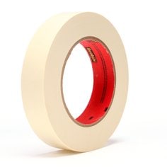 Scotch® High Performance Masking Tape 214, Tan, 1-1/2 in x 60 yd, 5.8
mil, 24/Case