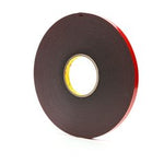3M™ VHB™ Tape 4611, Dark Gray, 1/2 in x 36 yd, 45 mil, 18 rolls per case