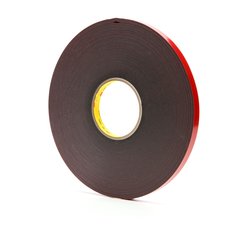 3M™ VHB™ Tape 4611, Dark Gray, 1/2 in x 36 yd, 45 mil, 18 rolls per case