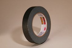 3M™ Sealer Tape 2510 Black, 36 mm x 55 m, 5.6 mil, 24 Roll/Case