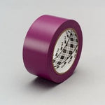 3M™ General Purpose Vinyl Tape 764, Purple, 49 in x 36 yd, 5 mil, 3
rolls per case, Plastic Core