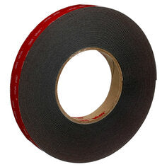 3M™ VHB™ Heavy Duty Mounting Tape 5952, Black, 3/4 in x 15 yd, 45 mil,
12 rolls per case