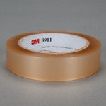 3M™ Polyester Tape 8911, Transparent, 1 in x 72 yd, 2.3 mil, 36 rolls
per case