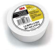 3M™ Extreme Sealing Tape 4411N, Translucent, 2 in x 36 yd, 40 mil, 6
rolls per case