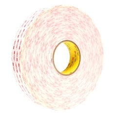 3M™ VHB™ Tape 5952, White, 1 in x 36 yd, 45 mil, 9 rolls per case