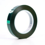 3M™ Polyester Tape 8992, Green, 3/4 in x 72 yd, 3.2 mil, 48 rolls per
case