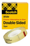 Scotch® Double Sided Tape 665, 1 in x 1296 in Boxed
