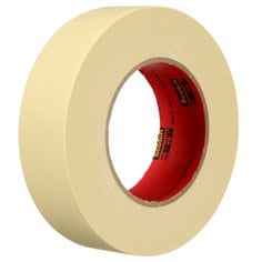 3M™ Premium High Temperature Masking Tape 2393, Tan, 24 mm x 55 m, 7.6

mil, 36 Rolls/Case