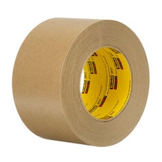 3M™ Flatback Tape 2517, Medium Brown, 6.5 mil, 72 mm x 55 m, 12
Roll/Case