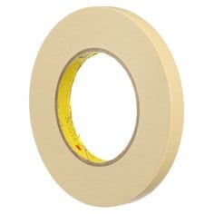 3M™ Paint Masking Tape 231/231A Tan, 18 mm x 55 m, 7.6 mil, 48
Rolls/Case
