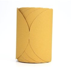 3M™ Stikit™ Gold Film Disc Roll, 01363, 6 in, P80 grade, 100 discs per
roll, 4 rolls per case