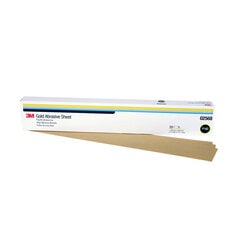 3M™ Gold Abrasive Sheet, 02568, P180 grade, 2 3/4 in x 17 1/2 in, 50
sheets per pack, 5 packs per case