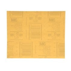 3M™ Gold Abrasive Sheet, 02536, P800 grade, 9 in x 11 in, 50 sheets per
pack, 5 packs per case