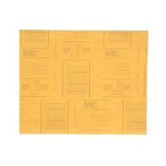 3M™ Gold Abrasive Sheet, 02538, P500 grade, 9 in x 11 in, 50 sheets per
pack, 5 packs per case