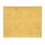 3M™ Gold Abrasive Sheet, 02539, P400 grade, 9 in x 11 in, 50 sheets per
pack, 5 packs per case