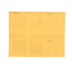 3M™ Gold Abrasive Sheet, 02544, P220 grade, 9 in x 11 in, 50 sheets per
pack, 5 packs per case
