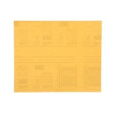 3M™ Gold Abrasive Sheet, 02545, P180 grade, 9 in x 11 in, 50 sheets per
pack, 5 packs per case