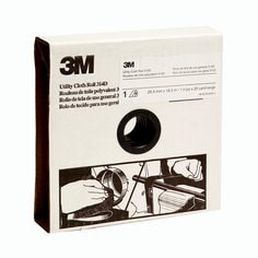 3M™ Utility Cloth Roll 314D, P120 J-weight, 1-1/2 in x 20 yd, 5 ea/Case