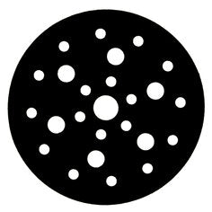 3M™ Hookit™ Clean Sanding Disc Pad Hook Saver 20445, 6 in x 3/4 in 25
Holes, 20 ea/Case