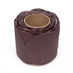 3M™ Stikit™ Cloth Disc Roll 341D, P100 X-weight, 5 in x NH, Die 500X,
100 discs/roll, 4 rolls/Case