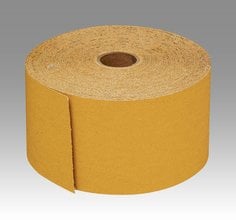 3M™ Stikit™ Gold Paper Sheet Roll 216U, 2-3/4 in x 30 yd P120 A-weight,
10 ea/Case