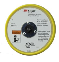 3M™ Stikit™ Low Profile Disc Pad, 05556, 6 in x 3/8 in x 5/16-24
External, 10 per case