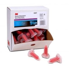 3M™ Dynamic Mixing System Nozzle for Fillers and Glazes 05847, 50
Nozzles/Carton, 6 Cartons/Case
