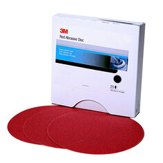 3M™ Hookit™ Red Abrasive Disc, 01300, 5 in, P120, 50 discs per carton, 6
cartons per case