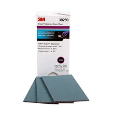 3M™ Trizact™ Hookit™ Finishing Foam Sheet 30289, 5000, 2-3/4 in x 5-1/2 in, 15 Sheets/Carton, 4 Cartons/Case