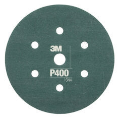 3M™ Hookit™ Flexible Abrasive Disc 270J, 34403, 6 in, Dust Free, P400,
25 disc per carton, 5 cartons per case