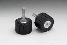 3M™ Rubber Slotted Expander Wheel 77718, 1-1/2 in x 1 in 1/4 Diameter
Shank