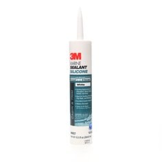 3M™ Marine Grade Silicone Sealant, PN08027, White, 304 mL Cartridge,
12/Case