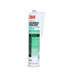 3M™ Marine Adhesive Sealant 4200FC Fast Cure, Black, 295 mL Cartridge,
12/Case