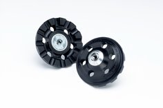 3M™ Roloc™ D/F Cool Running Disc Pad TR 02286, 4 in 3/8 in-24 Internal, 5 ea/Case