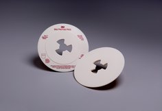 3M™ Disc Pad Face Plate 45194, 7 in Soft White, 10 ea/Case
