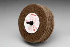 Scotch-Brite™ Roloc™+ Cut and Polish Disc D5, C5-ZR, A/O Medium, 4 in x
1-1/4 in, 10 ea/Case