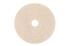 3M™ TopLine Burnish Floor Pads 3200, White/Umber, 610 mm x 82 mm, 24 in, 5 ea/Case