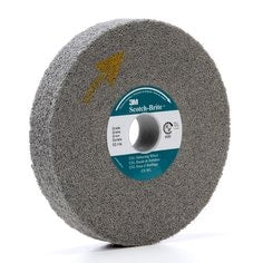 Scotch-Brite™ EXL Deburring Wheel, XL-WL, 8S Medium, 8 in x 1 in x 3 in,
3 ea/Case