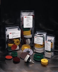 3M™ Roloc™ Bristle Disc Kit 982BS, 2 in, 5 Packs/Case