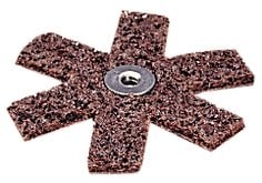 Scotch-Brite™ Star, 4 in A CRS LS, 25/Bag, 50 ea/Case