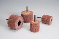 Standard Abrasives™ Buff and Blend GP Mounted Flap Brush, 875501,
Medium, 3 in x 2 in x 1/4 in, 5/Carton, 50 ea/Case