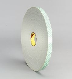 3M™ Double Coated Urethane Foam Tape 4008, Off White, 1 1/2 in x 36 yd,
125 mil, 6 rolls per case