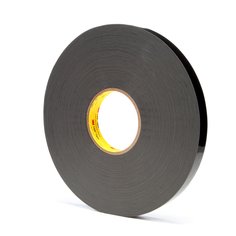 3M™ VHB™ Tape 4949, Black, 3/4 in x 36 yd, 45 mil, 12 rolls per case