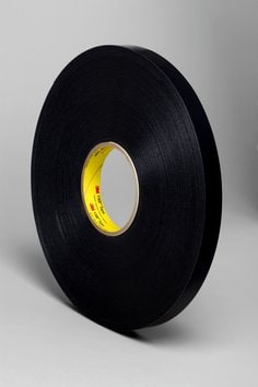 3M™ VHB™ Tape 4929, Black, 3/4 in x 72 yd, 25 mil, 12 rolls per case