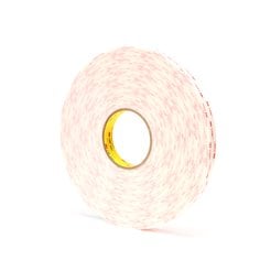 3M™ VHB™ Tape 4952, White, 3/4 in x 36 yd, 45 mil, 12 rolls per case