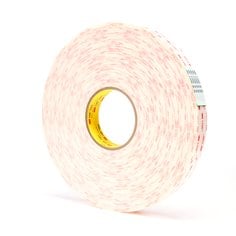 3M™ VHB™ Tape 4952, White, 1 in x 36 yd, 45 mil, 9 rolls per case