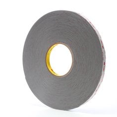 3M™ VHB™ Tape 4941, Gray, 1/2 in x 36 yd, 45 mil, Small Pack, 4 rolls
per case